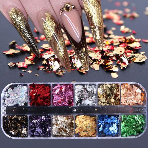 nail art decorations girds/set color glitter paper sheet flake irregular rainbow foil paillette chip diy decoration sticker manicure tool, Silver;gold
nail art decorations girds/set color glitter paper sheet flake irregular rainbow foil paillette chip diy decoration sticker manicure tool, Silver;gold