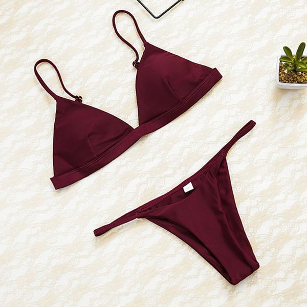 2021 women micro bikini set push up swimwear solid beach bathing suit brazilian thong swimsuit for girls bikini swim suit femme
2021 women micro bikini set push up swimwear solid beach bathing suit brazilian thong swimsuit for girls bikini swim suit femme