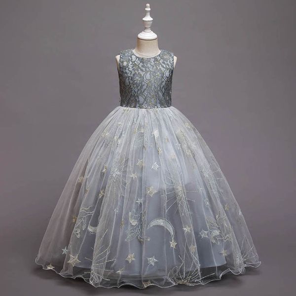 girls dresses children clothes princess long kids dress star mesh show embroidery birthday party formal child clothing b7452, Red;yellow
girls dresses children clothes princess long kids dress star mesh show embroidery birthday party formal child clothing b7452, Red;yellow