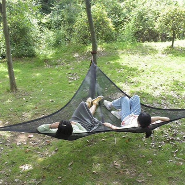 tents and shelters multi-person hammock- patented 3 point design portable hammock multi-functional triangle aerial mat convenient camping sl
tents and shelters multi-person hammock- patented 3 point design portable hammock multi-functional triangle aerial mat convenient camping sl