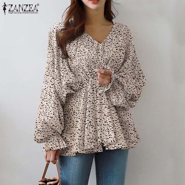 women's blouses & shirts elegant women printed blouse zanzea casual fashion v neck floral blusas chemise mujer spring office lady long, White
women's blouses & shirts elegant women printed blouse zanzea casual fashion v neck floral blusas chemise mujer spring office lady long, White