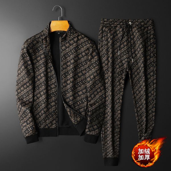 Tracksuits Sport Suit Fashion Classic Leisure Sports Tiansi Aorong Thickened Trend Design Printed Men's, Brown
Tracksuits Sport Suit Fashion Classic Leisure Sports Tiansi Aorong Thickened Trend Design Printed Men's, Brown
