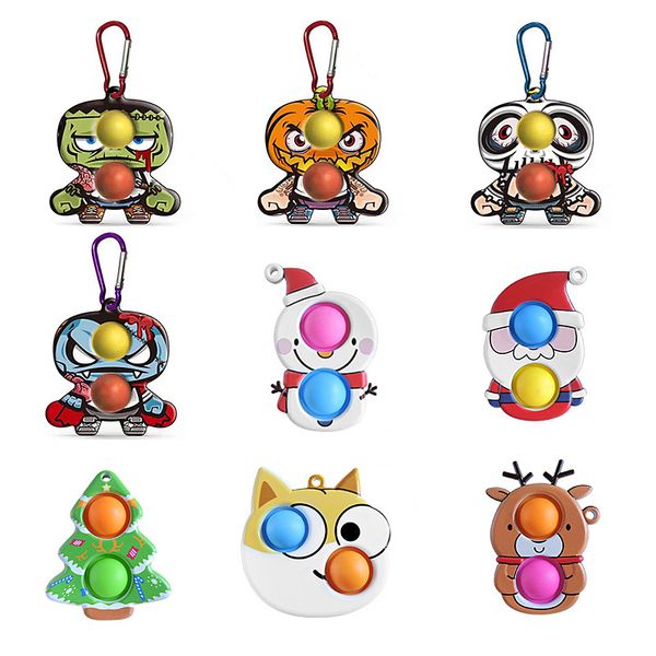 halloween fidget toys for children christmas tree santa claus snowman anti stress toy key chain push bubble
halloween fidget toys for children christmas tree santa claus snowman anti stress toy key chain push bubble