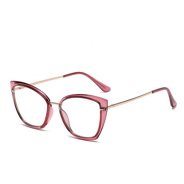 fashion sunglasses frames blue light proof tr90 cat's eye spectacle frame women's lightweight and tough fashionable myopia eyeglas, Black
fashion sunglasses frames blue light proof tr90 cat's eye spectacle frame women's lightweight and tough fashionable myopia eyeglas, Black