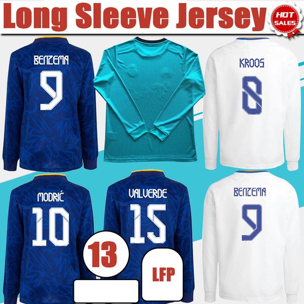 long sleeve football jerseys home white #4 alaba #25 camavinga 21/22 #9 benzema away soccer jersey modric kroos vini jr. camiseta 3rd shirt, Black;yellow
long sleeve football jerseys home white #4 alaba #25 camavinga 21/22 #9 benzema away soccer jersey modric kroos vini jr. camiseta 3rd shirt, Black;yellow