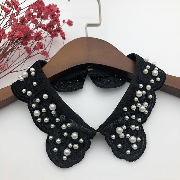 bow ties women fake collar handmade beads detachable solid color shirt false blouse clothes vestidos neckwear decorative, Black;gray
bow ties women fake collar handmade beads detachable solid color shirt false blouse clothes vestidos neckwear decorative, Black;gray