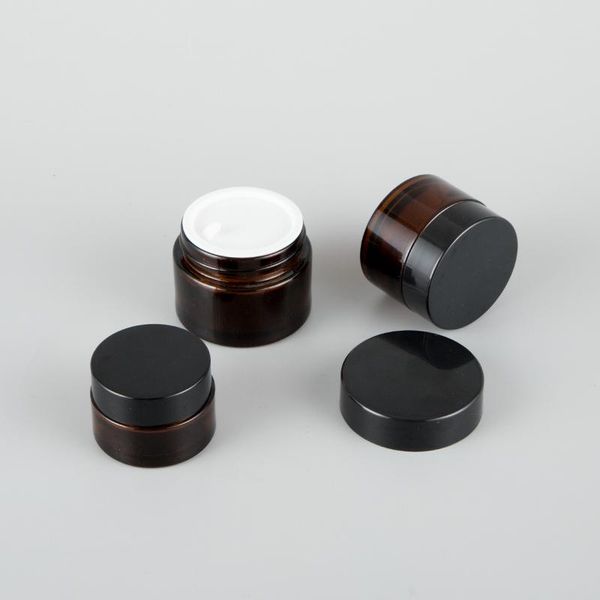 storage bottles & jars 15g 30g 50g x 10 amber glass cosmetics cream container black lid jar pot eye make up
storage bottles & jars 15g 30g 50g x 10 amber glass cosmetics cream container black lid jar pot eye make up