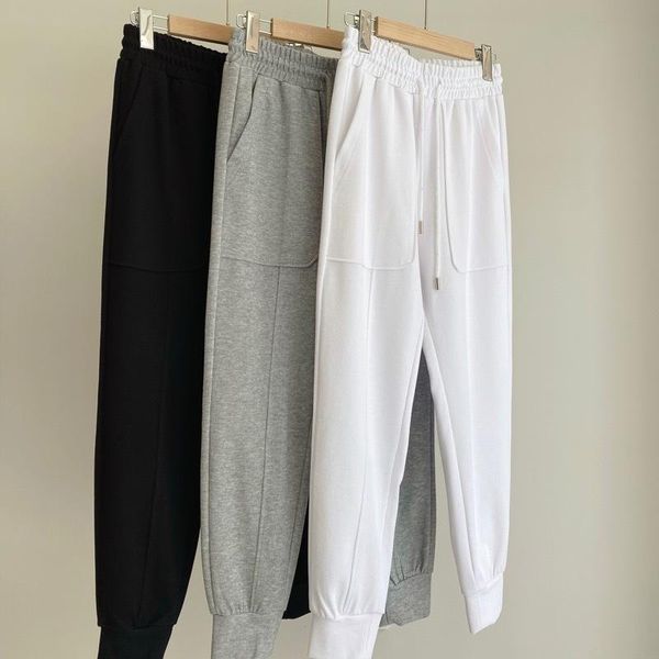 women's pants & capris nomikuma 2021 high waist women loose casual sweatpants fashion trousers solid color korean chic pantalones femme, Black;white
women's pants & capris nomikuma 2021 high waist women loose casual sweatpants fashion trousers solid color korean chic pantalones femme, Black;white