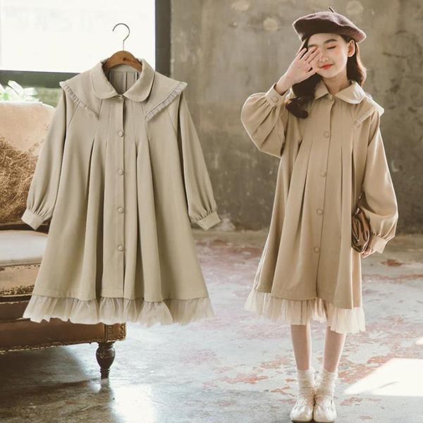 coat selling baby girl lace patchwork long trench spring autumn sleeve casual style coats children windbreaker wz340, Blue;gray
coat selling baby girl lace patchwork long trench spring autumn sleeve casual style coats children windbreaker wz340, Blue;gray