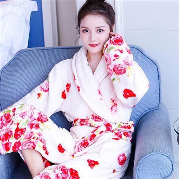 casual dresses winter night gowns women's flannel sleepwear cartoon belt long sleeve robe warm sweet female homewear set big, Black;gray
casual dresses winter night gowns women's flannel sleepwear cartoon belt long sleeve robe warm sweet female homewear set big, Black;gray