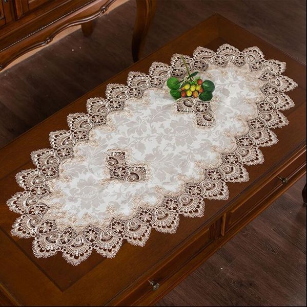 table cloth luxury lace embroidered oval wedding event party banquet home living room decoration supply cover
table cloth luxury lace embroidered oval wedding event party banquet home living room decoration supply cover