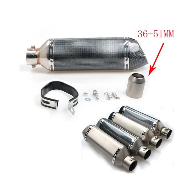 motorcycle exhaust system 2021 model stainless steel 60mm 51mmuniversal pipe muffler racing with sticker
motorcycle exhaust system 2021 model stainless steel 60mm 51mmuniversal pipe muffler racing with sticker