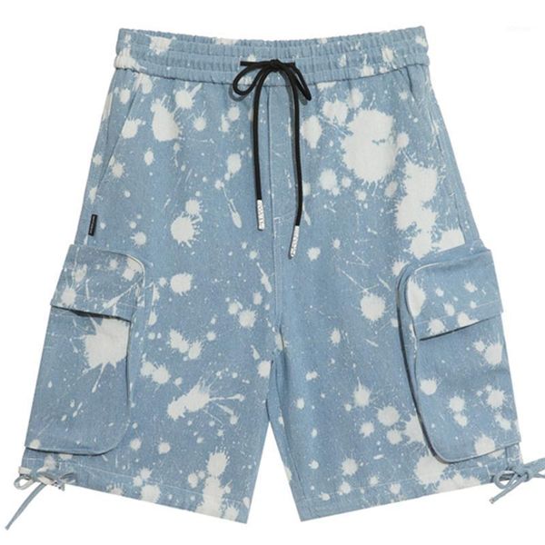 men's shorts loose men splash ink big pocket pattern short 2021 summer casual hip hop cargo streetwear joggers pockets baggy, White;black
men's shorts loose men splash ink big pocket pattern short 2021 summer casual hip hop cargo streetwear joggers pockets baggy, White;black