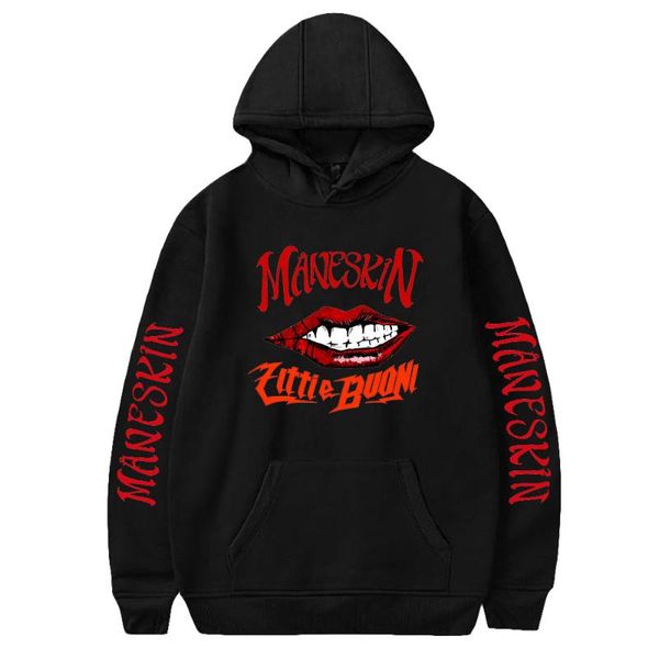 men's hoodies & sweatshirts maneskin hoodie streetwear long sleeve pullover women tracksuit casual fashion clothes plus size, Black
men's hoodies & sweatshirts maneskin hoodie streetwear long sleeve pullover women tracksuit casual fashion clothes plus size, Black