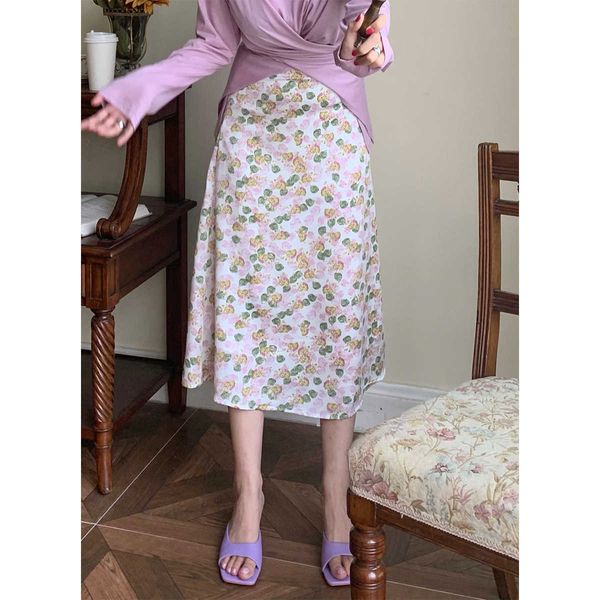 chiffon ckyyy floral skirt 2021 spring and summer korean high waist slim a-line, Black
chiffon ckyyy floral skirt 2021 spring and summer korean high waist slim a-line, Black