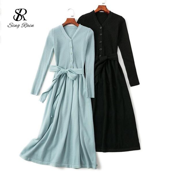 casual dresses singrain women long knitted dress warm elegant sleeves solid pullovers plus size elastic winter thick sweater, Black;gray
casual dresses singrain women long knitted dress warm elegant sleeves solid pullovers plus size elastic winter thick sweater, Black;gray