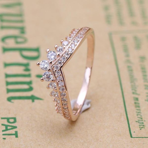 cluster rings amas authentic s925 silver princess wish crown stacked rose gold ring for women wedding engagement jewelry girlfriend gift, Golden;silver
cluster rings amas authentic s925 silver princess wish crown stacked rose gold ring for women wedding engagement jewelry girlfriend gift, Golden;silver