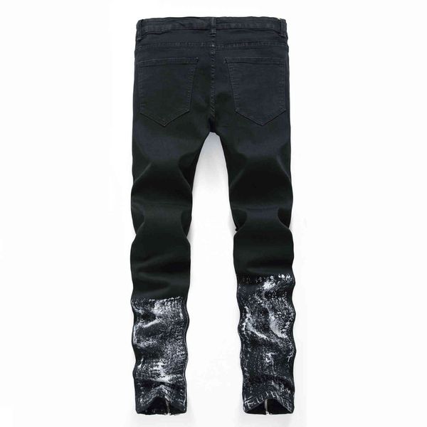 mens skinny jeans casual slim biker jean denim knee hole hiphop ripped pants washed high quality, Blue
mens skinny jeans casual slim biker jean denim knee hole hiphop ripped pants washed high quality, Blue