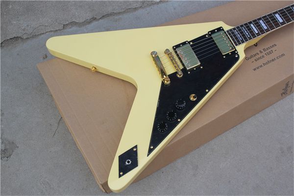 rare double v kiss vinnie vincent pearl white / gold flying v electric guitar floyd rose tremolo tailpiece, locking nut, gold hardware
rare double v kiss vinnie vincent pearl white / gold flying v electric guitar floyd rose tremolo tailpiece, locking nut, gold hardware