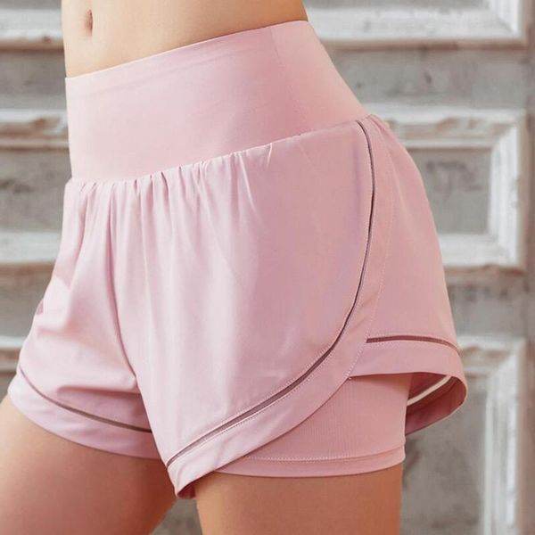 women's shorts women elastic waist loose sports running seamless for fitness workout breathable, White;black
women's shorts women elastic waist loose sports running seamless for fitness workout breathable, White;black