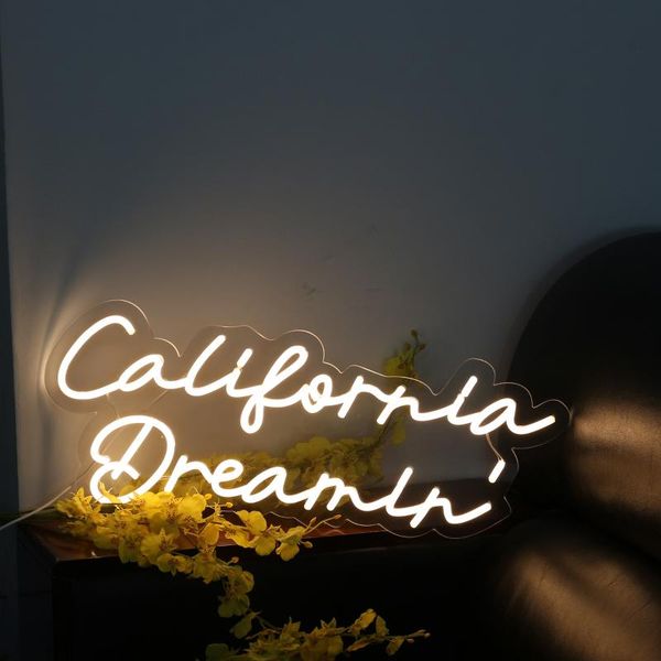 other lighting bulbs & tubes custom neon led light california dreamin' sign logo store nightclub game room wall wedding birthday party
other lighting bulbs & tubes custom neon led light california dreamin' sign logo store nightclub game room wall wedding birthday party