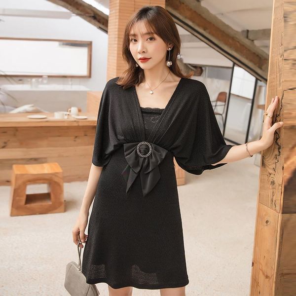 casual dresses yigelila autumn black dress square collar short sleeves solid batwing with bow above-knee 65434, Black;gray
casual dresses yigelila autumn black dress square collar short sleeves solid batwing with bow above-knee 65434, Black;gray