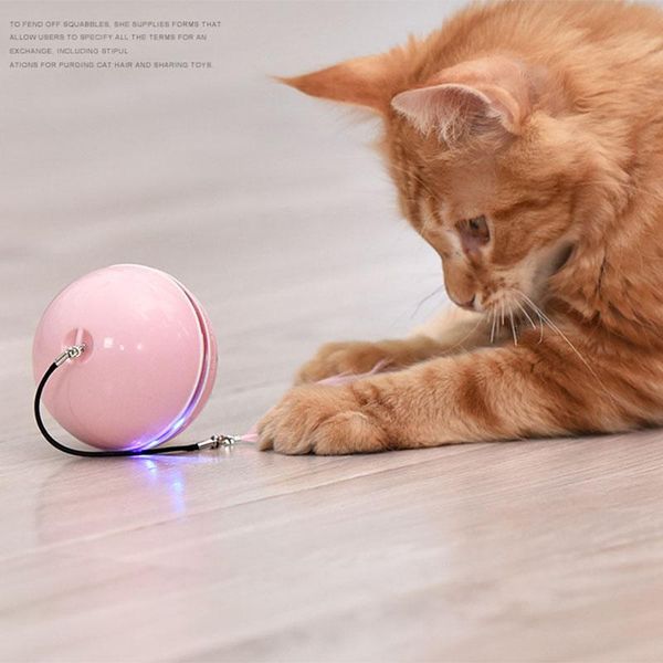 cat toys usb automatic smart ball interactive catnip self rotating colorful led feather bells for cats kitten toy
cat toys usb automatic smart ball interactive catnip self rotating colorful led feather bells for cats kitten toy