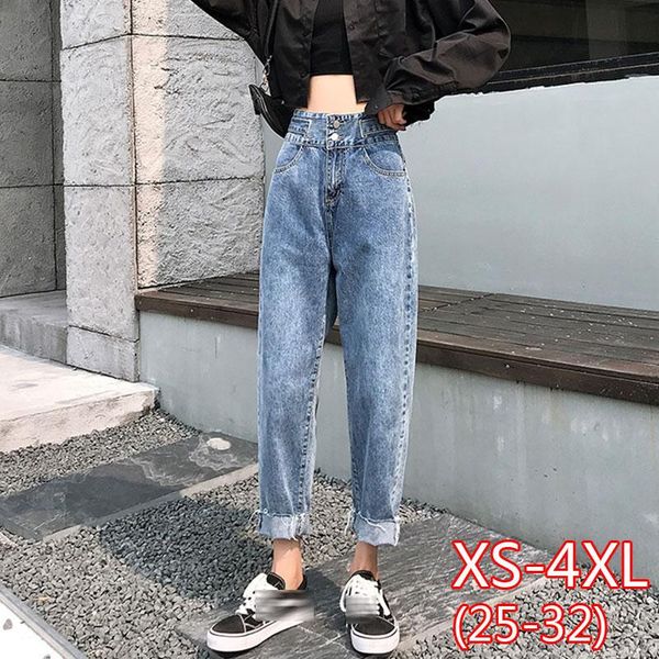 women's jeans high waist women loose curl fashion straight leg retro harem pants 2021, Blue
women's jeans high waist women loose curl fashion straight leg retro harem pants 2021, Blue