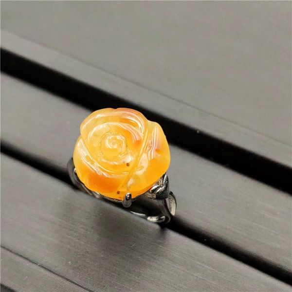 cluster rings natural yellow amber gemstone ring 15x15mm stone adjustable 925 sterling silver for woman man fashion wedding engagement, Golden;silver
cluster rings natural yellow amber gemstone ring 15x15mm stone adjustable 925 sterling silver for woman man fashion wedding engagement, Golden;silver