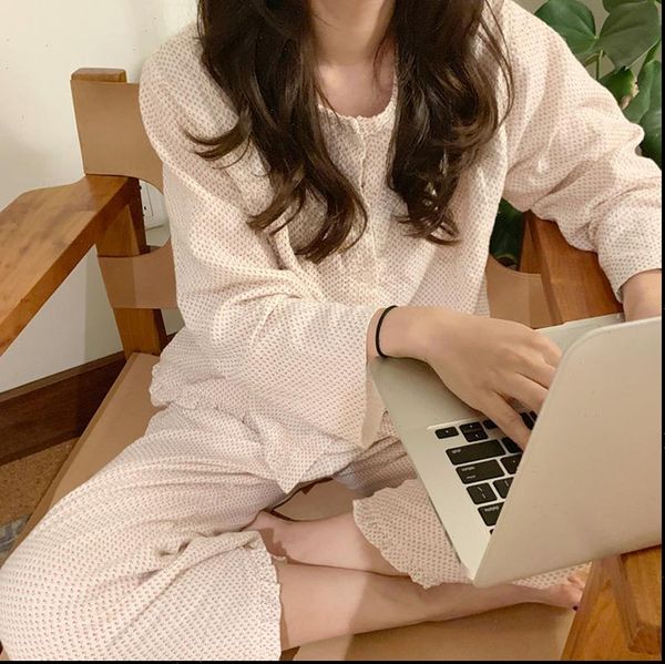 comfortable soft 100% cotton womens sleepwears home suit floral print ruffles pajamas set long sleeve pants sleepwear crepe nightwear y028, Black;red
comfortable soft 100% cotton womens sleepwears home suit floral print ruffles pajamas set long sleeve pants sleepwear crepe nightwear y028, Black;red