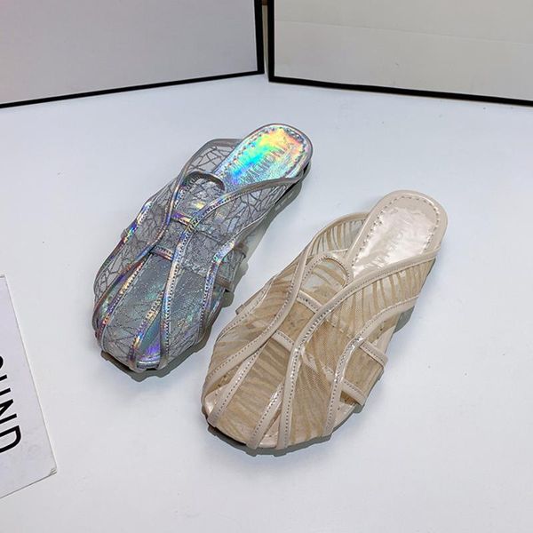summer women sandals female shoes slippers fashion mesh sequins bling slip on plus size, Black
summer women sandals female shoes slippers fashion mesh sequins bling slip on plus size, Black