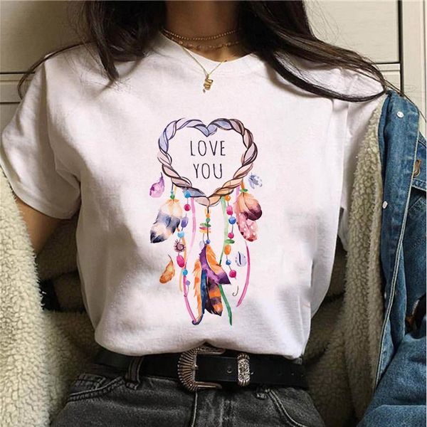 women's t-shirt 2021 summer fashion t shirt 90s girls harajuku tshirt wild one printed o-neck short sleeve, White
women's t-shirt 2021 summer fashion t shirt 90s girls harajuku tshirt wild one printed o-neck short sleeve, White