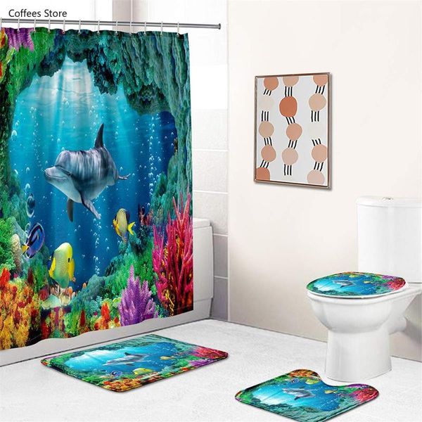 shower curtains ocean underwater world cheerful dolphin 3d printing waterproof curtain with rug toilet cover bath mat set bathroom decor
shower curtains ocean underwater world cheerful dolphin 3d printing waterproof curtain with rug toilet cover bath mat set bathroom decor