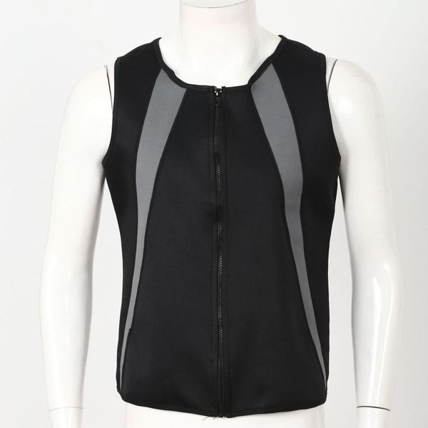 men' tank plus size men fitness zipper shapewear workout exercise sport body shaper slim round neck sleeveless vest t shirt, White;black
men' tank plus size men fitness zipper shapewear workout exercise sport body shaper slim round neck sleeveless vest t shirt, White;black