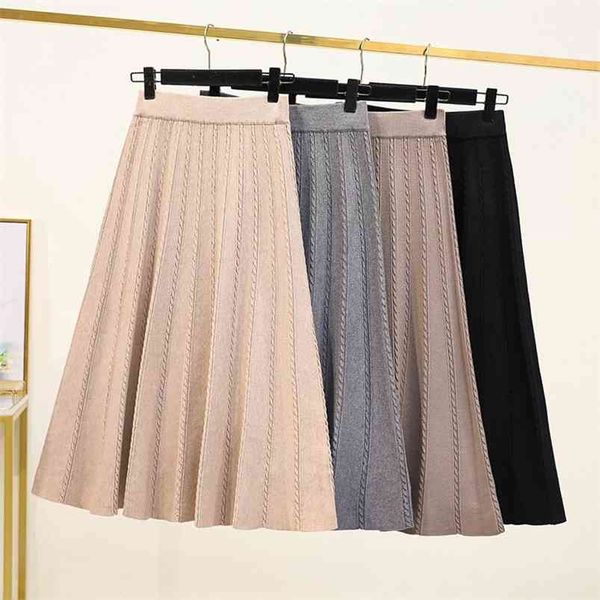 plus size women's autumn and winter wear fat sister western style loose thin knitted mid-length skirt hk131 210507, Black
plus size women's autumn and winter wear fat sister western style loose thin knitted mid-length skirt hk131 210507, Black