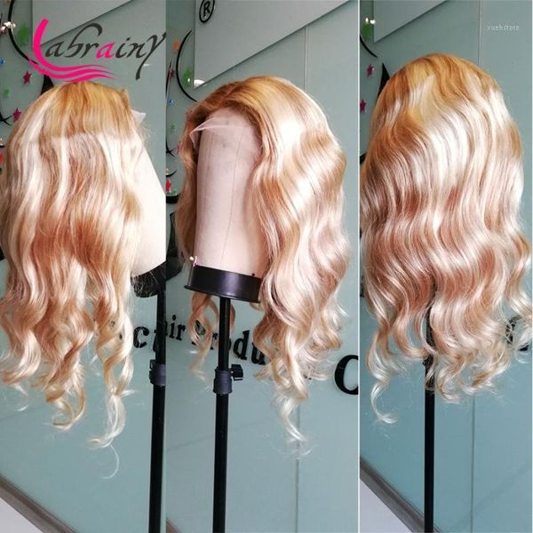 p4/60 highlight 613 blonde hd transparent body wave lace frontal human hair wigs colored wig pre plucked bleached knots 13x6x11, Black;brown
p4/60 highlight 613 blonde hd transparent body wave lace frontal human hair wigs colored wig pre plucked bleached knots 13x6x11, Black;brown