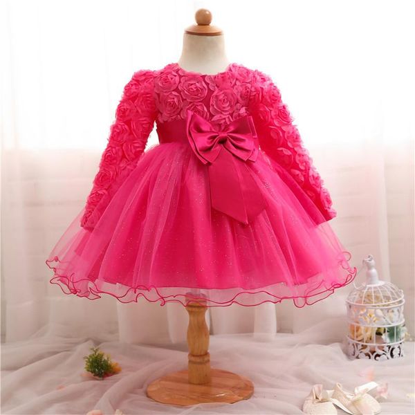 girl's dresses 2021 baby girl dress child long sleeve princess rose wedding 0-2 years, Red;yellow
girl's dresses 2021 baby girl dress child long sleeve princess rose wedding 0-2 years, Red;yellow