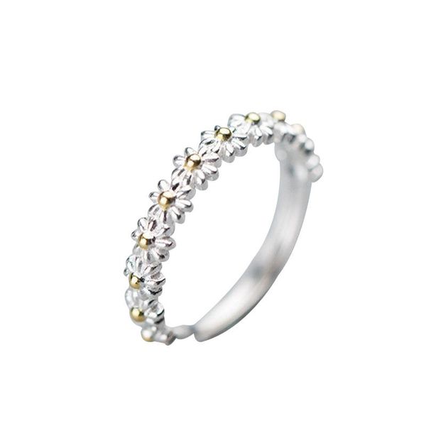 think about you every daisy ring personality adjustable 5-12 dual color band jewelry for men women ty66 wedding rings, Slivery;golden
think about you every daisy ring personality adjustable 5-12 dual color band jewelry for men women ty66 wedding rings, Slivery;golden