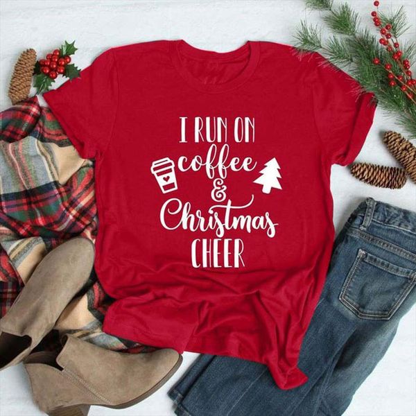 i run on coffee christmas men t shirts cheer print and womens holiday clothes cute winter graphic tees, White;black
i run on coffee christmas men t shirts cheer print and womens holiday clothes cute winter graphic tees, White;black