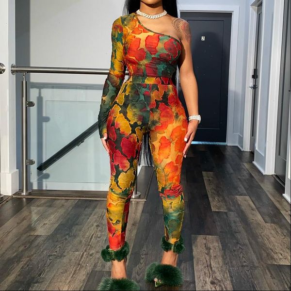 one shouder long sleeve womens jumpsuits snakeskin printed bodycon elastic club sportswear oversize, Black;white
one shouder long sleeve womens jumpsuits snakeskin printed bodycon elastic club sportswear oversize, Black;white