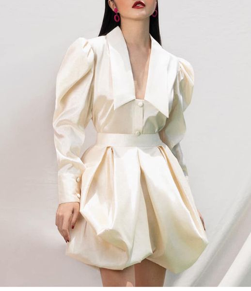 two piece dress high street autumn full sleevesl white bandage set celebrity runway show evening party 754p
two piece dress high street autumn full sleevesl white bandage set celebrity runway show evening party 754p