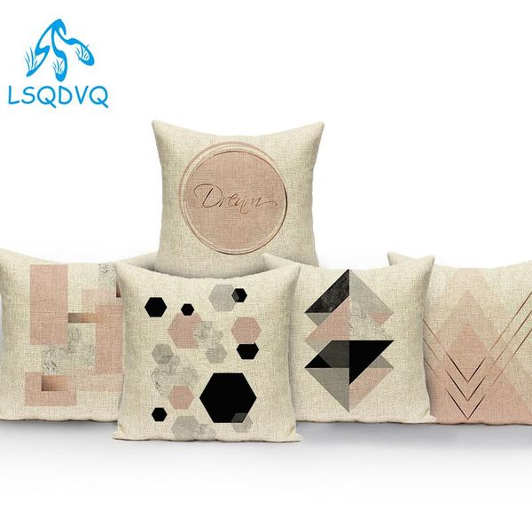 cushion/decorative pillow nordic style pink gold geometric cotton linen covers decorative sofa home cushion cover for living room pillowcase
cushion/decorative pillow nordic style pink gold geometric cotton linen covers decorative sofa home cushion cover for living room pillowcase