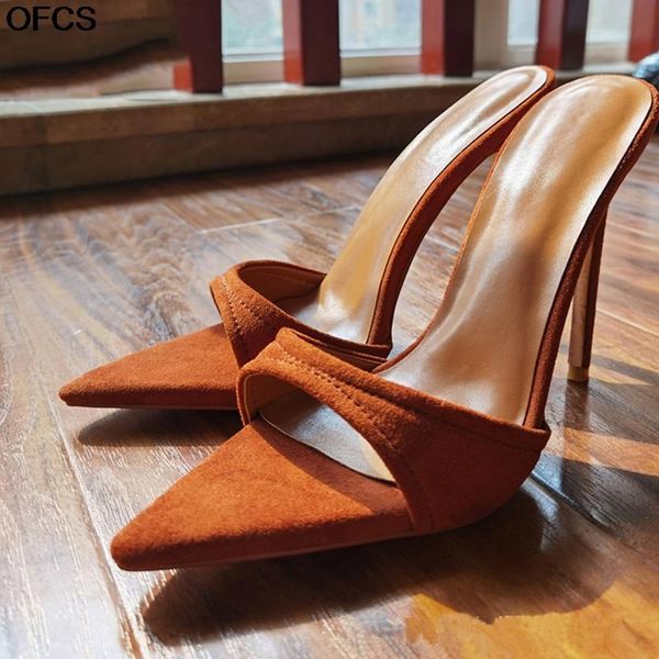 est style pointed stiletto women slippers sandals summer high heel party dress shoes slides wedding size35-42, Black
est style pointed stiletto women slippers sandals summer high heel party dress shoes slides wedding size35-42, Black
