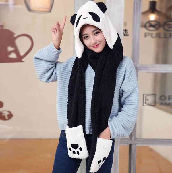 cute panda cartoon women cap suit thick hat ear protectors female hats warmer plush hat scarf gloves set dropshipping, Blue;gray
cute panda cartoon women cap suit thick hat ear protectors female hats warmer plush hat scarf gloves set dropshipping, Blue;gray