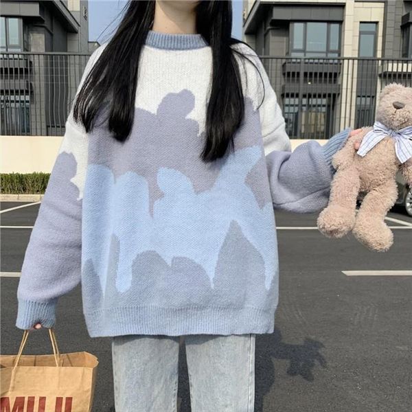 womens y2k casual sweater autumn coat long sleeve o neck korean fashion pullover loose dropshipping streetwear clothes, White;black
womens y2k casual sweater autumn coat long sleeve o neck korean fashion pullover loose dropshipping streetwear clothes, White;black