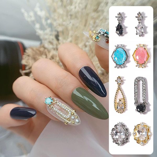 misscheering 3d zircon nail stickers jewelry for art decorations 2021 fashion flat nails accessories diy manicure, Silver;gold
misscheering 3d zircon nail stickers jewelry for art decorations 2021 fashion flat nails accessories diy manicure, Silver;gold