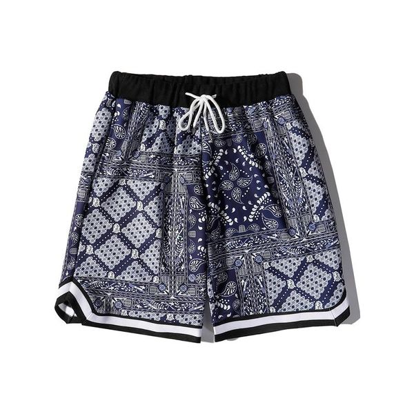 men's shorts harajuku cashew print drawstring oversize mens summer color match loose hip hop casual five point pants, White;black
men's shorts harajuku cashew print drawstring oversize mens summer color match loose hip hop casual five point pants, White;black