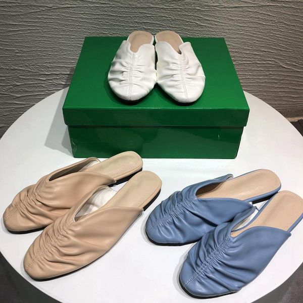 bailamos women spring flats mule shoes soft pu leather casual slipper fashion pleated round toe slip on slide flip flops slippers, Black
bailamos women spring flats mule shoes soft pu leather casual slipper fashion pleated round toe slip on slide flip flops slippers, Black