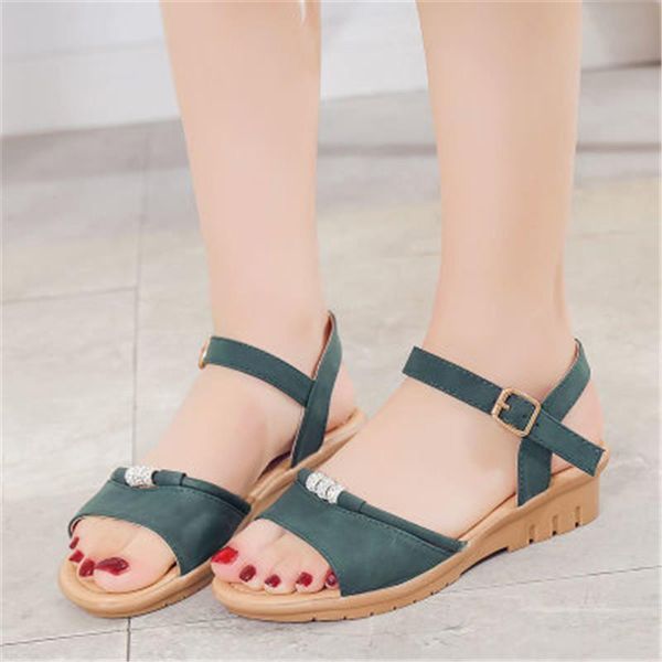dress shoes summer wedges female sandals fashion casual crystal peep toe solid color rome women, Black
dress shoes summer wedges female sandals fashion casual crystal peep toe solid color rome women, Black