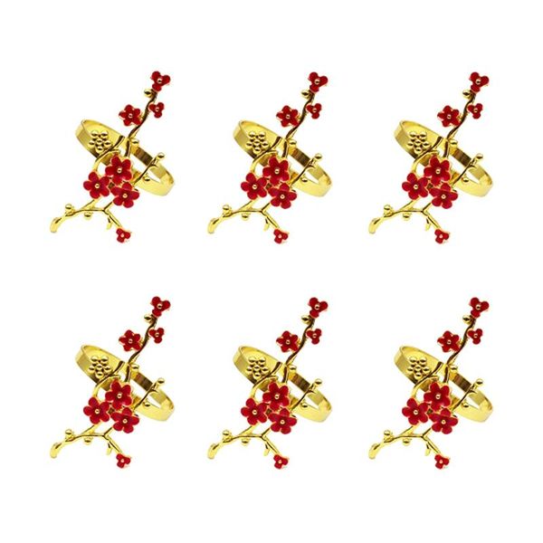 6pcs napkin ring crystal plum blossom clasp,used for wedding,party,dinner,christmas,holiday decoration-gold rings
6pcs napkin ring crystal plum blossom clasp,used for wedding,party,dinner,christmas,holiday decoration-gold rings